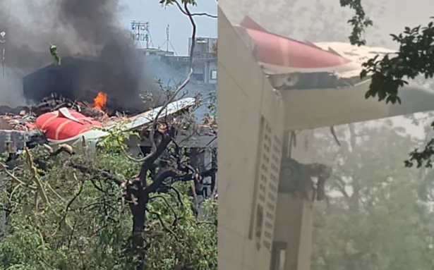 अहमदाबाद में बड़ा विमान हादसा, लंदन के लिए रवाना हुआ था एयर इंडिया का प्‍लेन